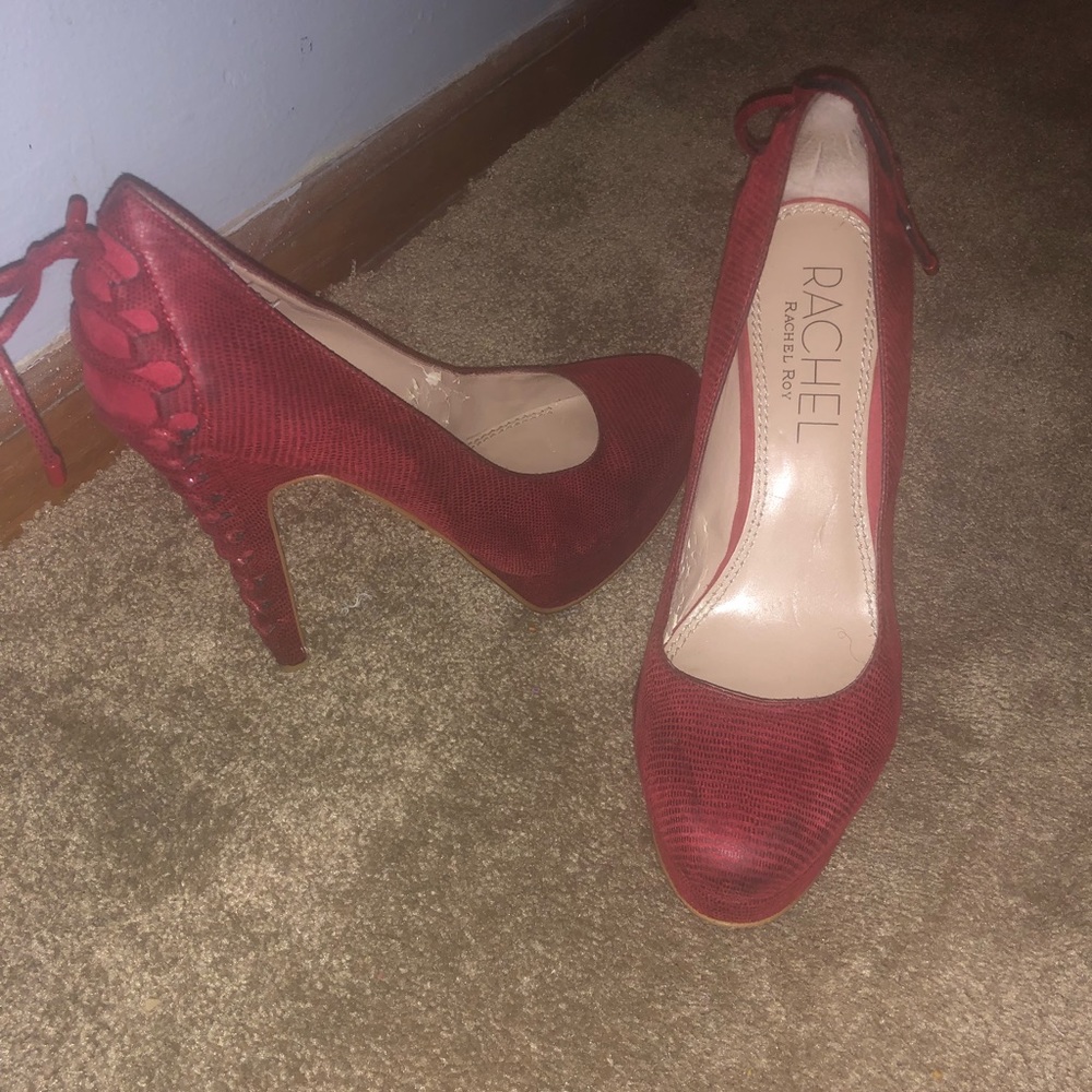 Rachel Roy Red Pumps